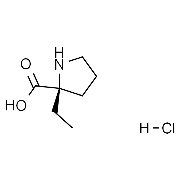 (R)-2-ethylpyrrolidine-2-carboxylic acid (hydrochloride)