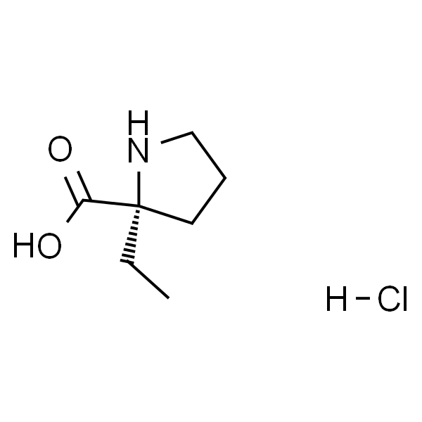 (S)-2-ethylpyrrolidine-2-carboxylic acid hydrochloride