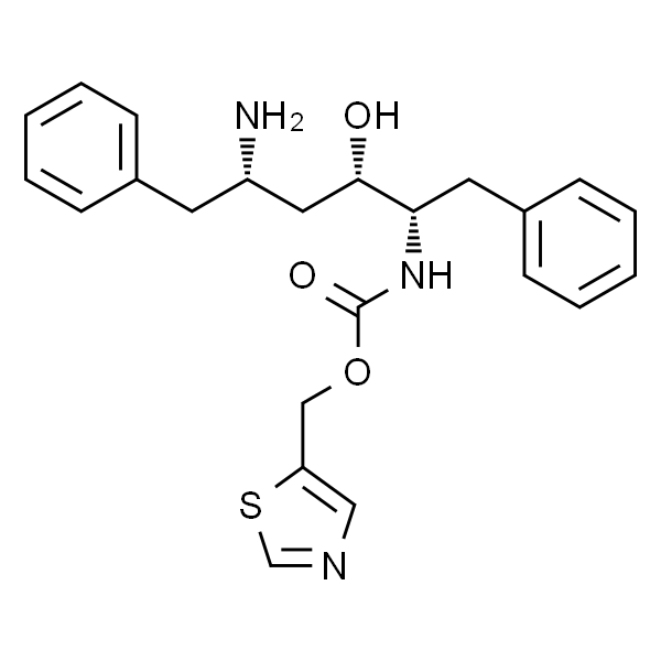 Thiazol-5-ylmethyl ((2S,3S,5S)-5-amino-3-hydroxy-1,6-diphenylhexan-2-yl)carbamate