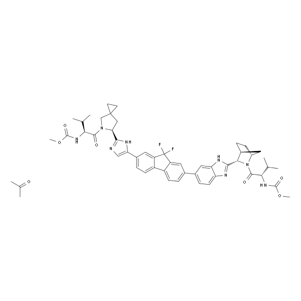 Ledipasvir acetone