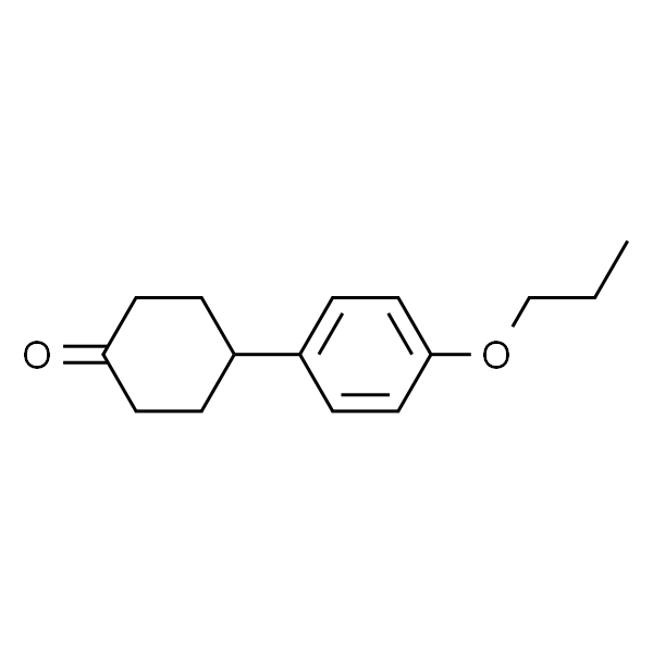 4-(4-Propoxyphenyl)cyclohexanone