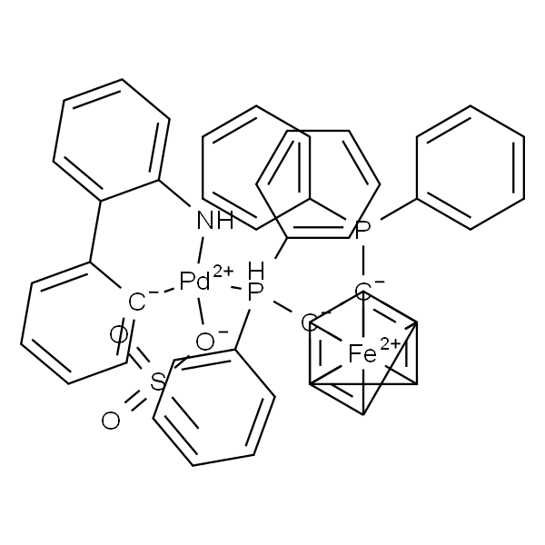 Methanesulfonato[1,1'-bis(diphenylphosphino)ferrocene)](2'-amino-1,1'-biphenyl-2-yl)palladium(II), min. 98% [DPPF Palladacycle Gen. 3]