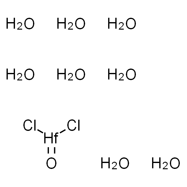 Hafnium(IV) dichloride oxide octahydrate
