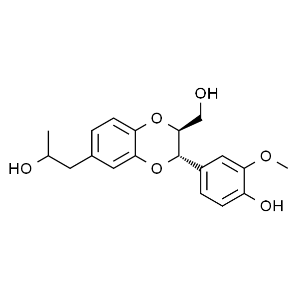 4',9,9'-Trihydroxy-3'-methoxy-3,7'-epoxy-4,8'-oxyneolignan