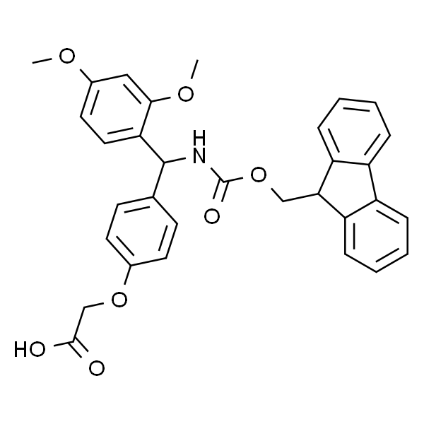 4-[(2,4-Dimethoxyphenyl)(Fmoc-amino)methyl]phenoxyacetic acid