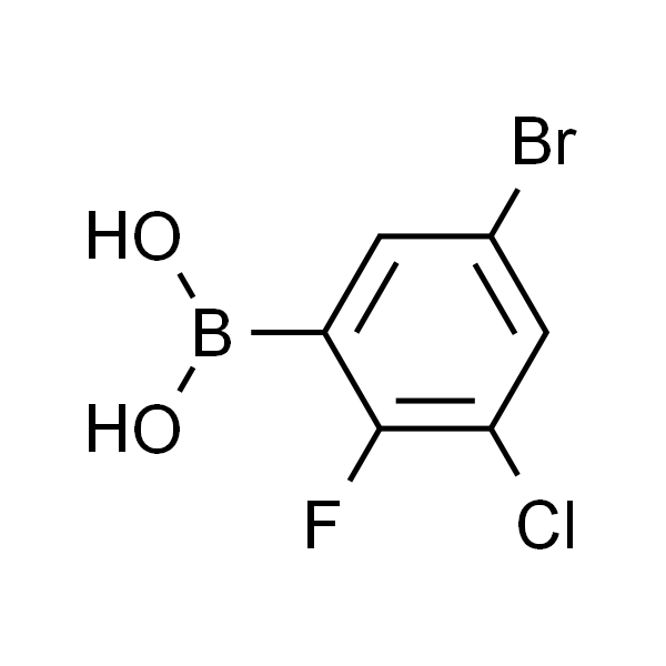5-Bromo-3-chloro-2-fluorophenylboronic acid