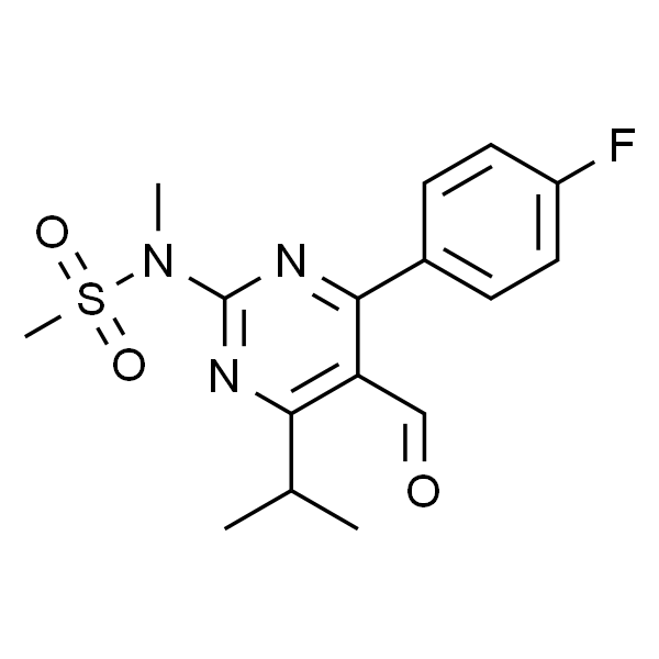 4-(4-Fluorophenyl)-6-isopropyl-2-(N-methyl-N-methanesulfonylamino)-5-pyrimidinecarboxaldehyde