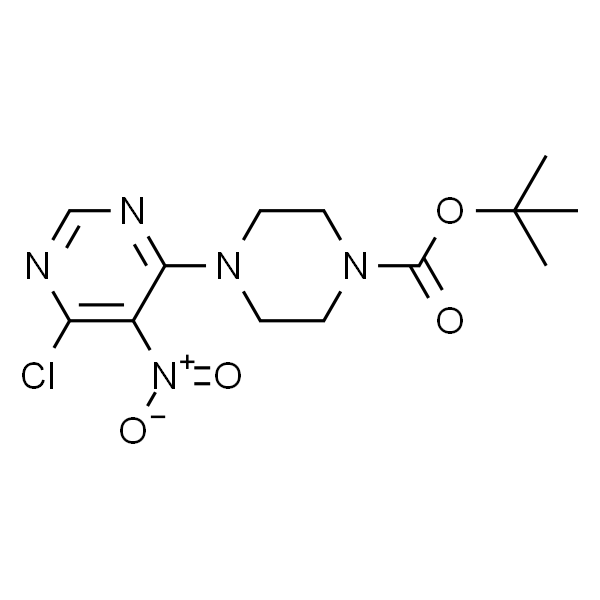 1-Boc-4-(6-Chloro-5-nitro-4-pyrimidinyl)piperazine