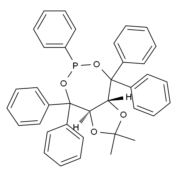 1,3-Dioxolo[4,5-e][1,3,2]dioxaphosphepin, tetrahydro-2,2-dimethyl-4,4,6,8,8-pentaphenyl-, (3aR,8aR)-