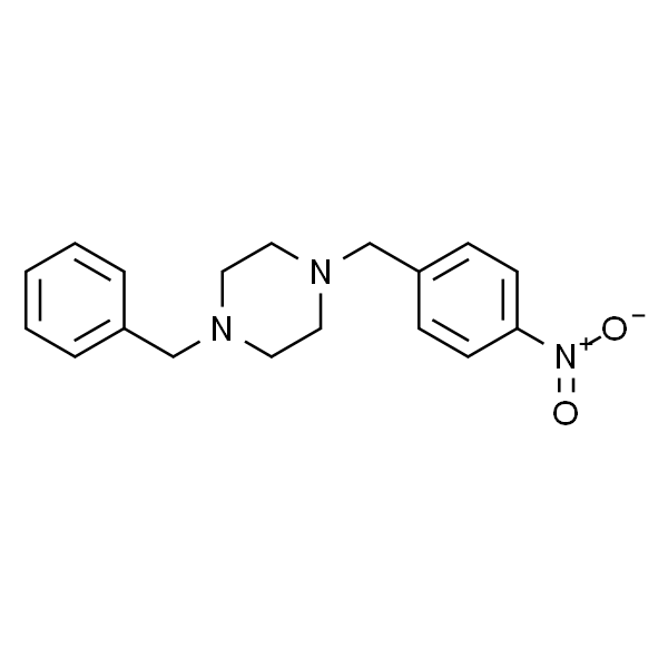 1-Benzyl-4-(4-nitrobenzyl)piperazine