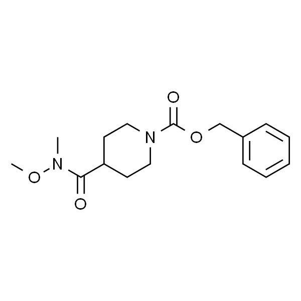 1-Cbz-N-methoxy-N-methyl-4-piperidinecarboxamide