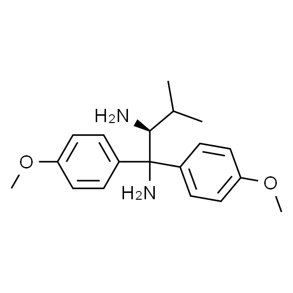 (S)-1,1-Bis(4-methoxyphenyl)-3-methylbutane-1,2-diamine