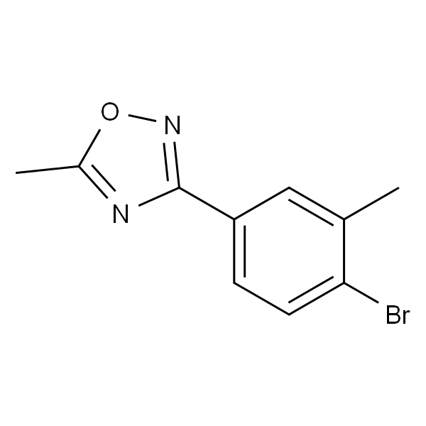 3-(4-BROMO-3-METHYLPHENYL)-5-METHYL-1,2,4-OXADIAZOLE