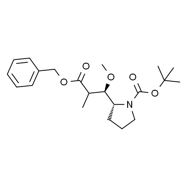 (S)-tert-butyl 2-((1R,2R)-3-(benzyloxy)-1-methoxy-2-methyl-3-oxopropyl)pyrrolidine-1-carboxylate