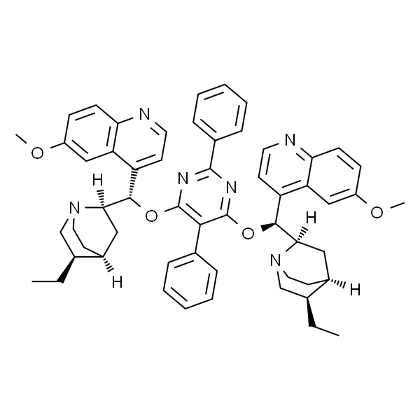 Hydroquinidine-2,5-diphenyl-4,6-pyri-midinediyl diether