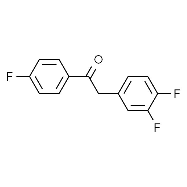 2-(3,4-difluorophenyl)-1-(4-fluorophenyl)ethanone