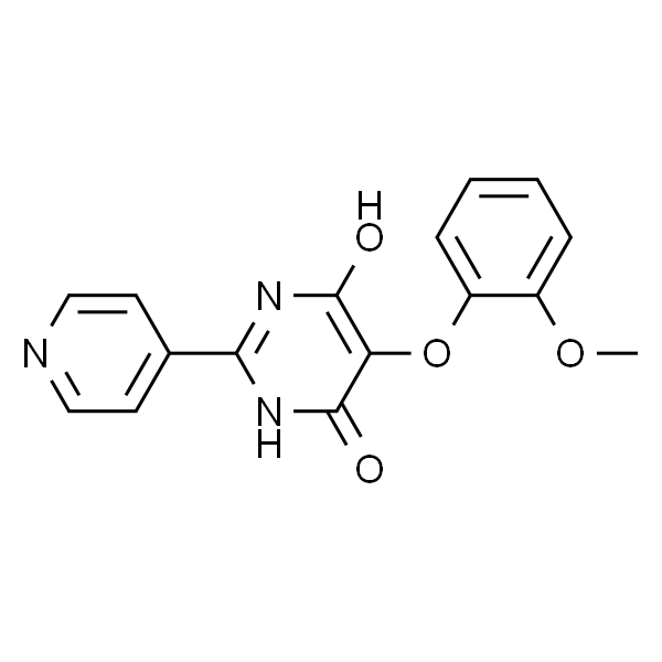 5-(o-Methoxyphenoxy)-4,6-dihydroxy-2-(4-pyridyl)pyrimidine