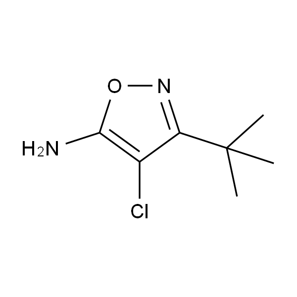 3-(tert-Butyl)-4-chloroisoxazol-5-amine