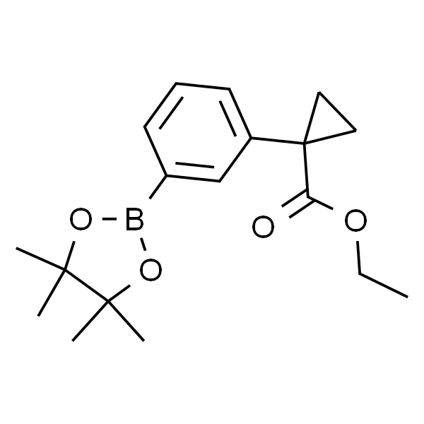 Ethyl 1-(3-(4,4,5,5-tetramethyl-1,3,2-dioxaborolan-2-yl)phenyl)cyclopropane-1-carboxylate