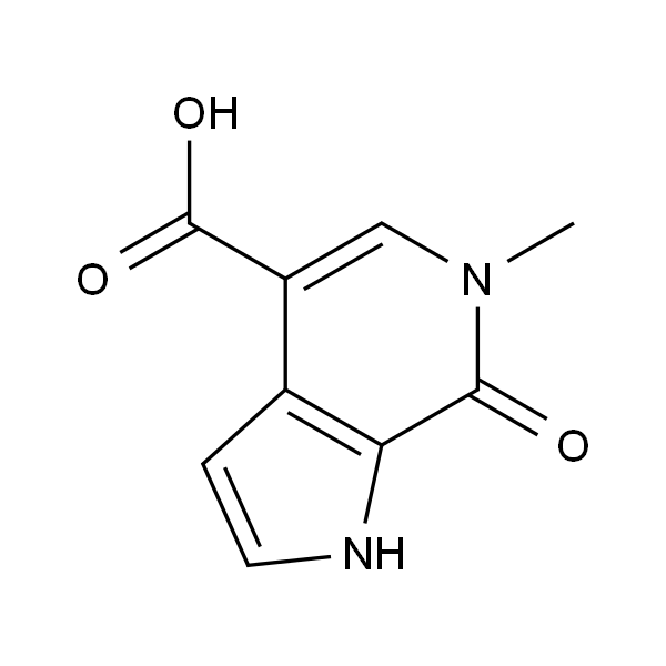 1H-Pyrrolo[2,3-c]pyridine-4-carboxylic acid, 6,7-dihydro-6-methyl-7-oxo-