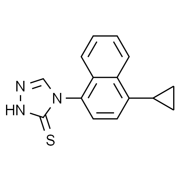 4-(4-Cyclopropylnaphthalen-1-yl)-4H-1,2,4-triazole-3-thiol