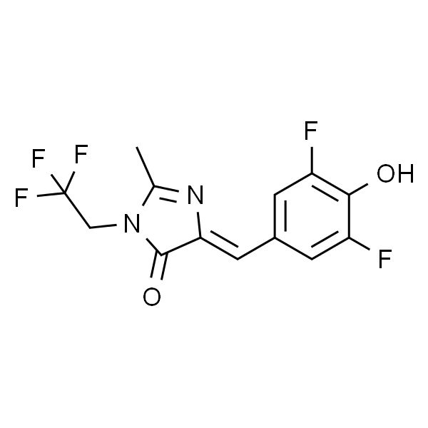 (Z)-5-(3,5-Difluoro-4-hydroxybenzylidene)-2-methyl-3-(2,2,2-trifluoroethyl)-3,5-dihydro-4H-imidazol-4-one