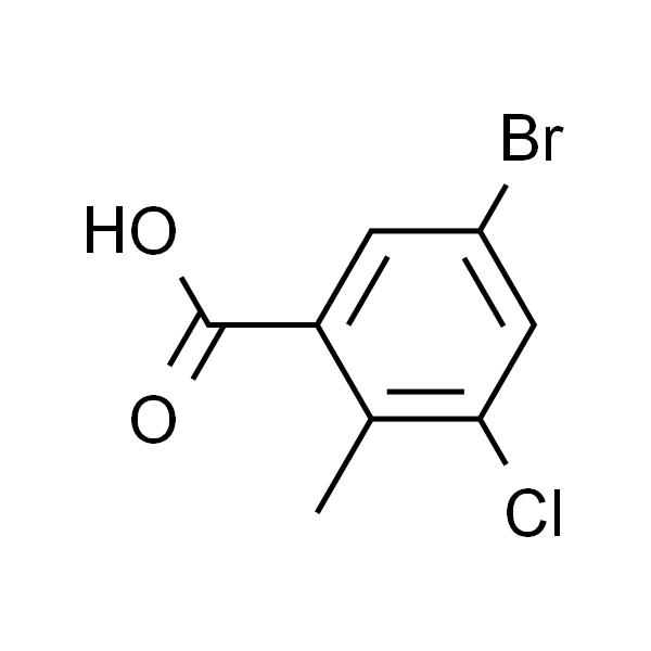 5-Bromo-3-chloro-2-methylbenzoic acid
