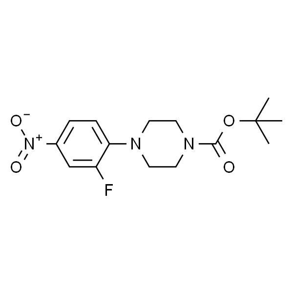 tert-Butyl 4-(2-fluoro-4-nitrophenyl)piperazine-1-carboxylate