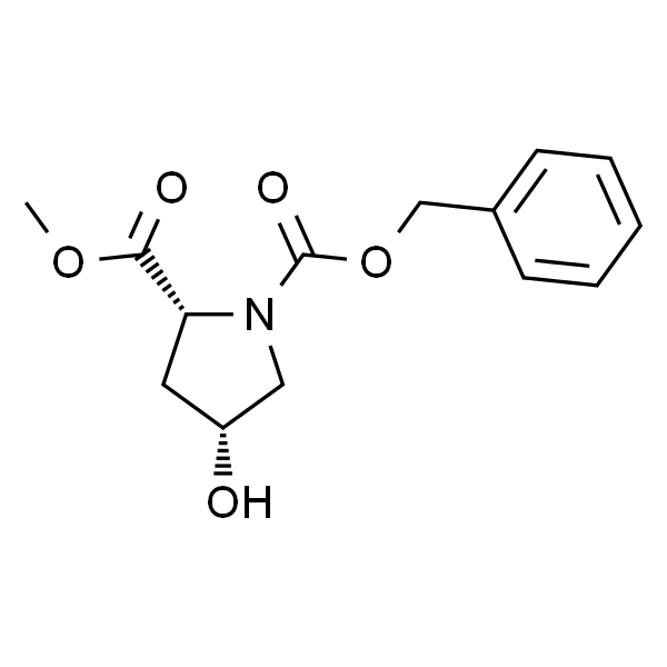 (2R,4R)-1-Benzyl 2-methyl 4-hydroxypyrrolidine-1,2-dicarboxylate
