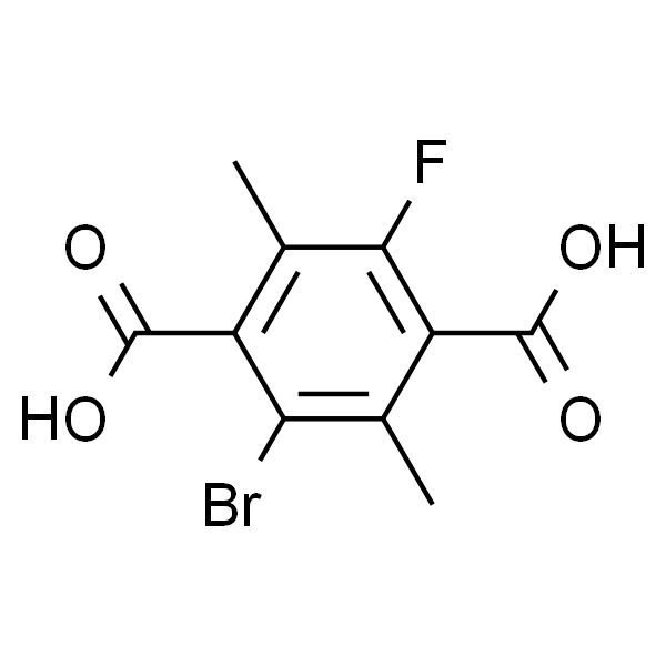 2-Bromo-5-fluoro-3,6-dimethylterephthalic acid