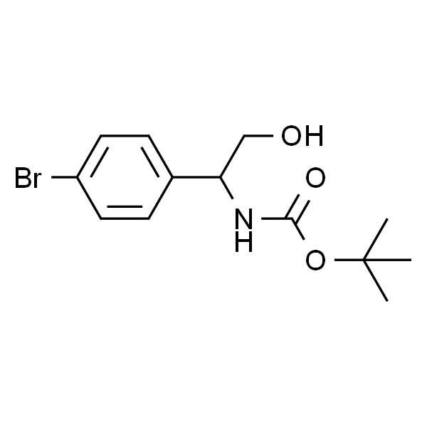 Tert-butyl(1-(4-bromophenyl)-2-hydroxyethyl)carbamate