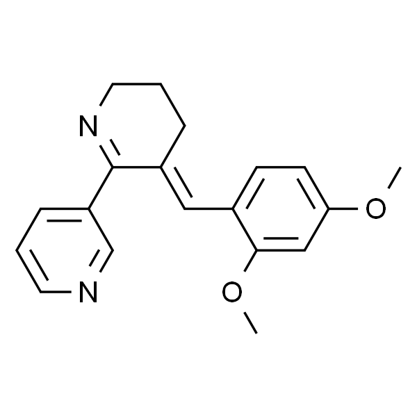 3-(2,4-dimethoxybenzylidene)anabaseine