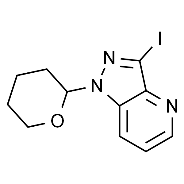 1H-Pyrazolo[4,3-b]pyridine, 3-iodo-1-(tetrahydro-2H-pyran-2-yl)-