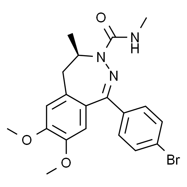 3H-2,3-Benzodiazepine-3-carboxamide, 1-(4-bromophenyl)-4,5-dihydro-7,8-dimethoxy-N,4-dimethyl-, (4R)-