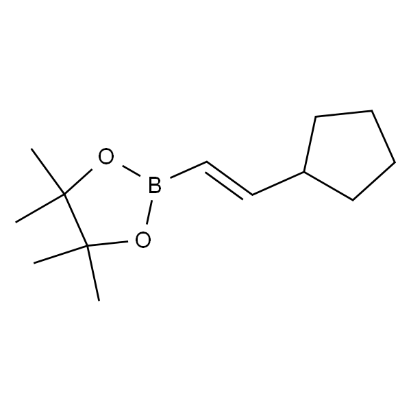 (E)-2-(2-cyclopentylvinyl)-4，4，5，5-tetramethyl-1，3，2-dioxaborolane