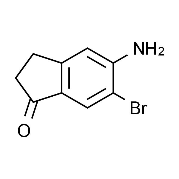 5-Amino-6-bromo-2,3-dihydro-1H-inden-1-one