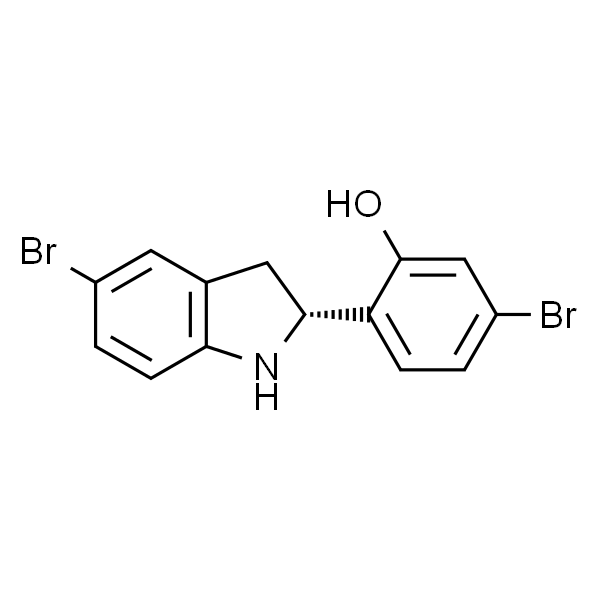 Phenol, 5-bromo-2-[(2R)-5-bromo-2,3-dihydro-1H-indol-2-yl]-