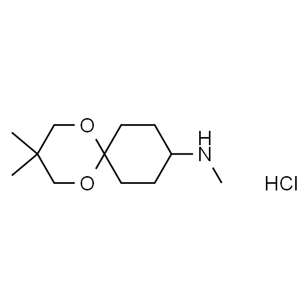 N,3,3-Trimethyl-1,5-dioxaspiro[5.5]undecan-9-amine hydrochloride