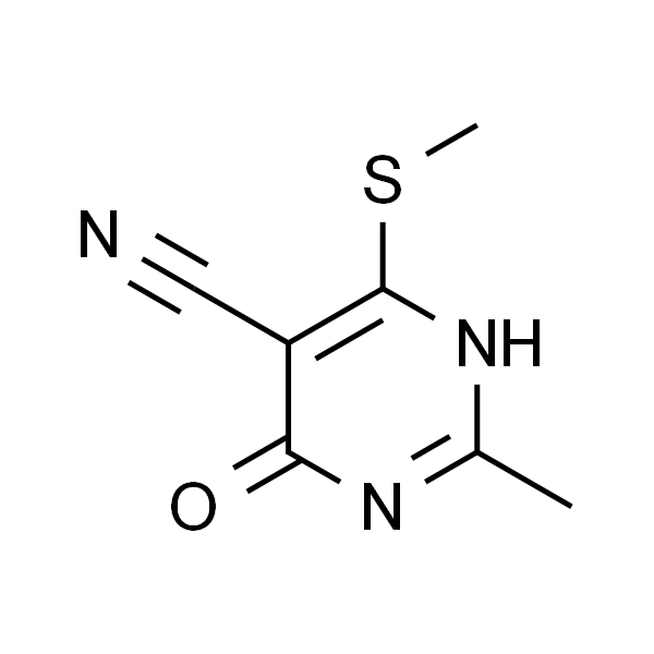 2-Methyl-4-(methylthio)-6-oxo-1,6-dihydropyrimidine-5-carbonitrile