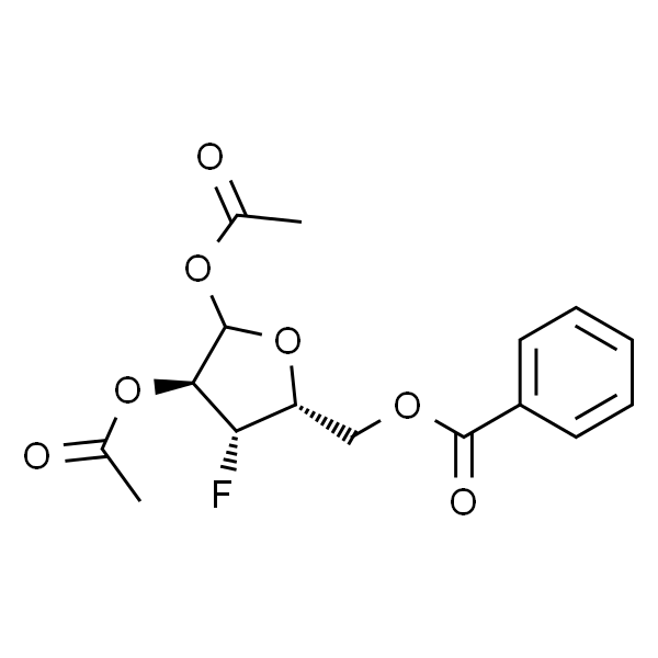 1,2-Di-O-acetyl-5-O-benzoyl-3-deoxy-3-fluoro-D-xylofuranose