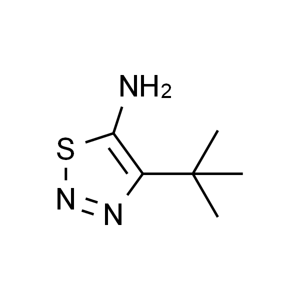 1,2,3-Thiadiazol-5-amine, 4-(1,1-dimethylethyl)-