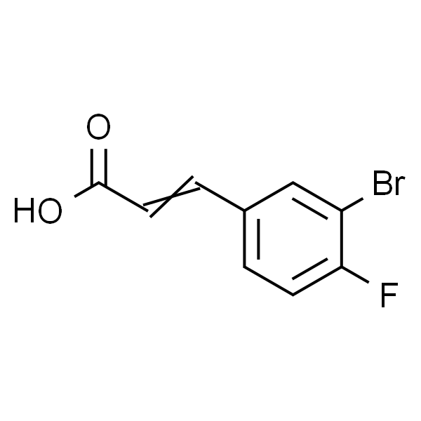 3-Bromo-4-fluorocinnamic acid