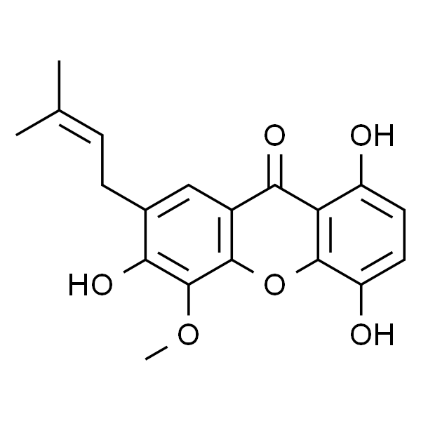 1,4,6-Trihydroxy-5-methoxy-7-prenylxanthone