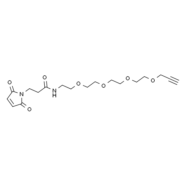 Propargyl-PEG4-Maleimide