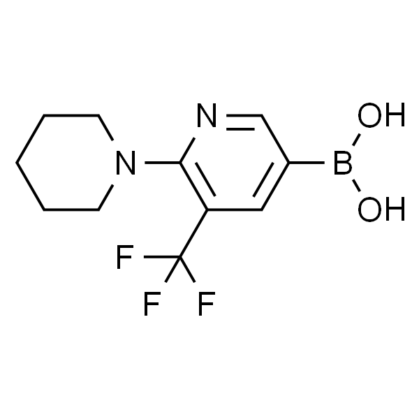 (6-(piperidin-1-yl)-5-(trifluoromethyl)pyridin-3-yl)boronic acid