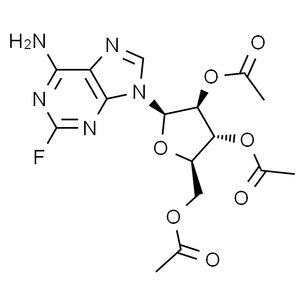 2-Fluoro-9-β-D-(2',3',5'-tri-O- acetyl arabinofuranosyl)-adenine