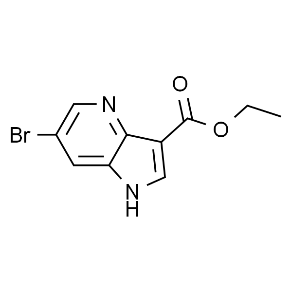 ethyl 6-bromo-1H-pyrrolo[3,2-b]pyridine-3-carboxylate