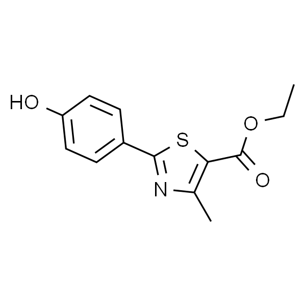Ethyl 2-(4-hydroxyphenyl)-4-methylthiazole-5-carboxylate