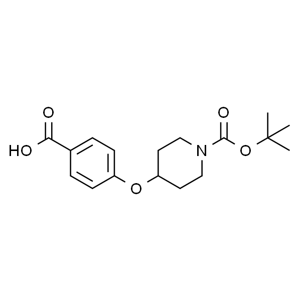 4-[[1-(TERT-BUTOXYCARBONYL)-4-PIPERIDINYL]OXY]BENZOIC ACID