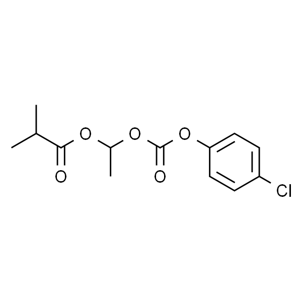 1-(((4-Chlorophenoxy)carbonyl)oxy)ethylisobutyrate